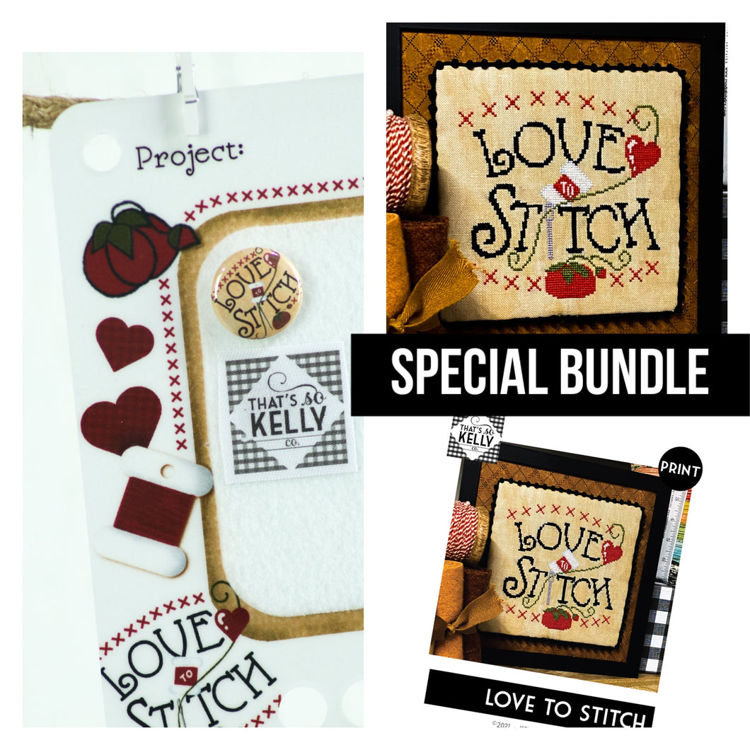 Love to Stitch Special Bundle - Bitzy Keep & Print Chart