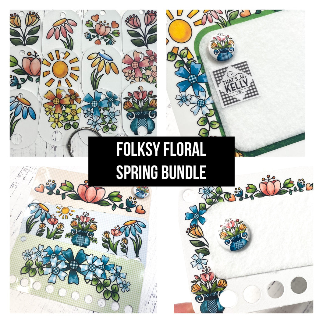 Folksy Floral Spring Special Bundle