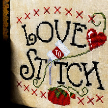 Load image into Gallery viewer, Love to Stitch PRINT Cross Stitch Chart
