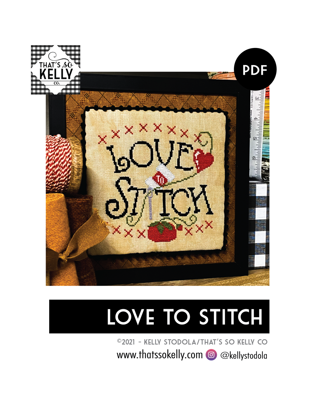 Love to Stitch PDF Cross Stitch Chart